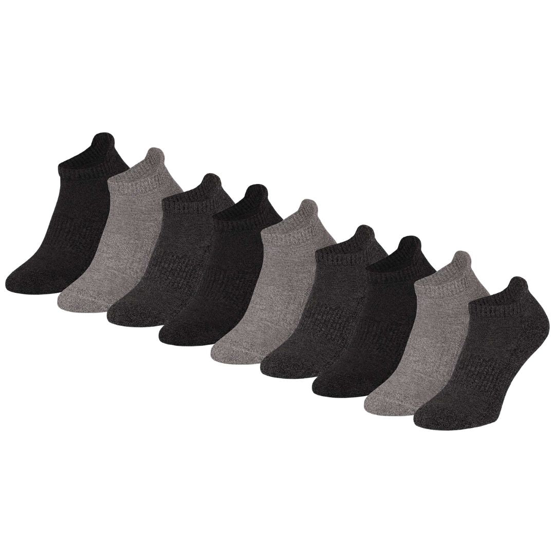 Sneaker sportsokken - Badstof - 9-Pak