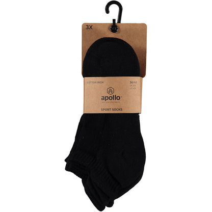 Sneaker sportsokken - Badstof - 9-Pak