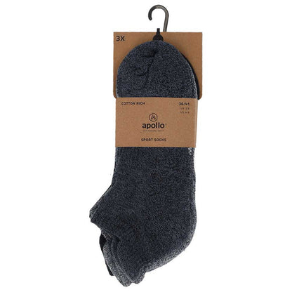 Sneaker sportsokken - Badstof - 9-Pak