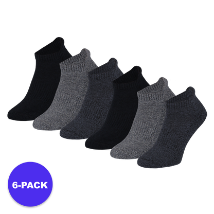 Sneaker Sportsokken Basic - 6-Pack - Voordeelpakket