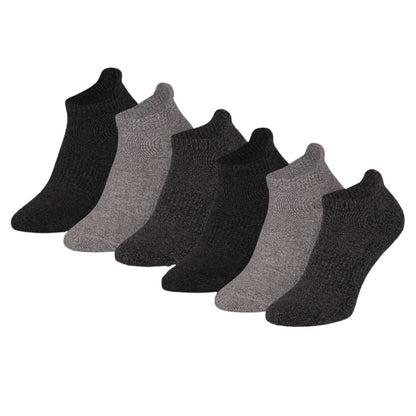 Sport Enkelsokken - Unisex - 6-Pack - Voordeelpakket