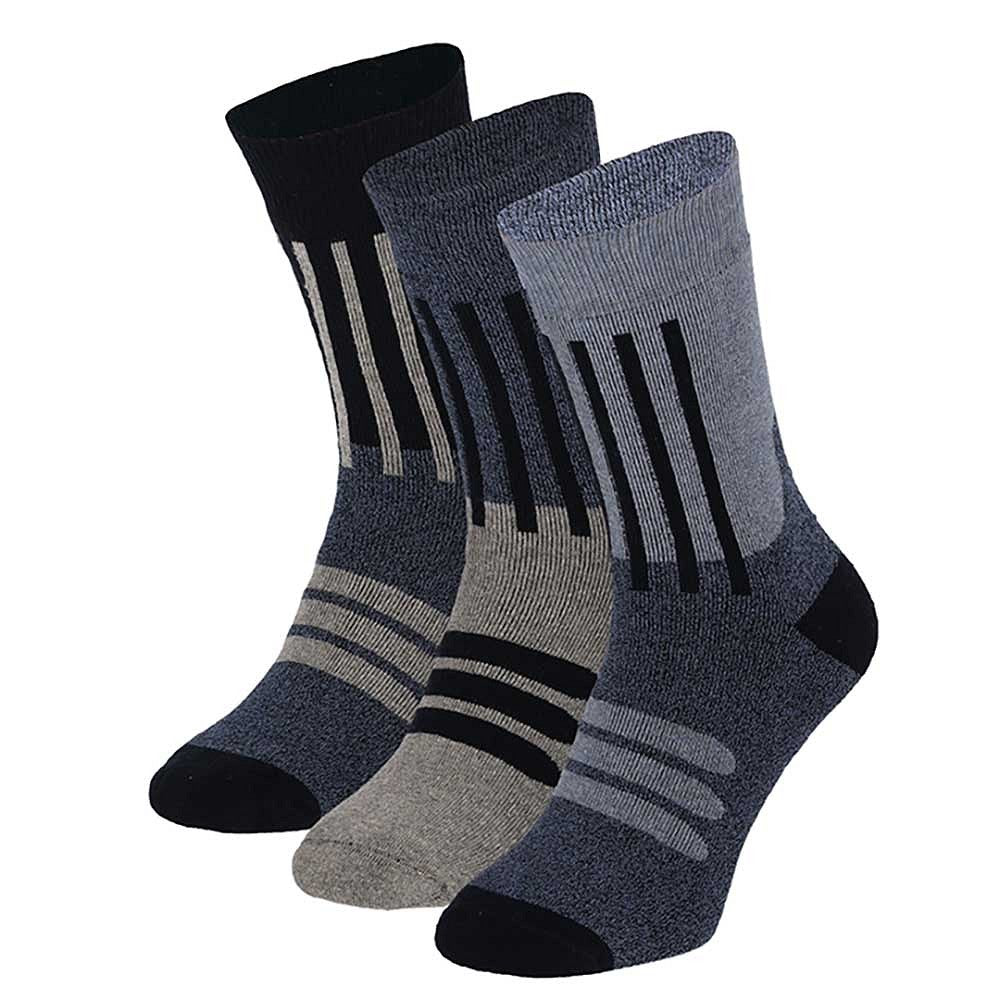 Frotteesocken lässig - Multi Blue (3er-Pack)