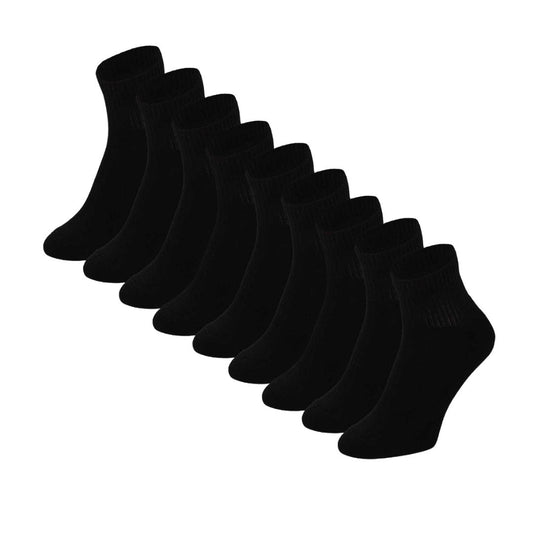 Sport Quartersokken - 9-Pak