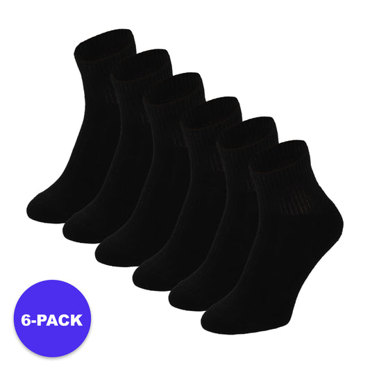 Sport-Knöchelsocken - Unisex - 6er-Pack - Vorteilspackung