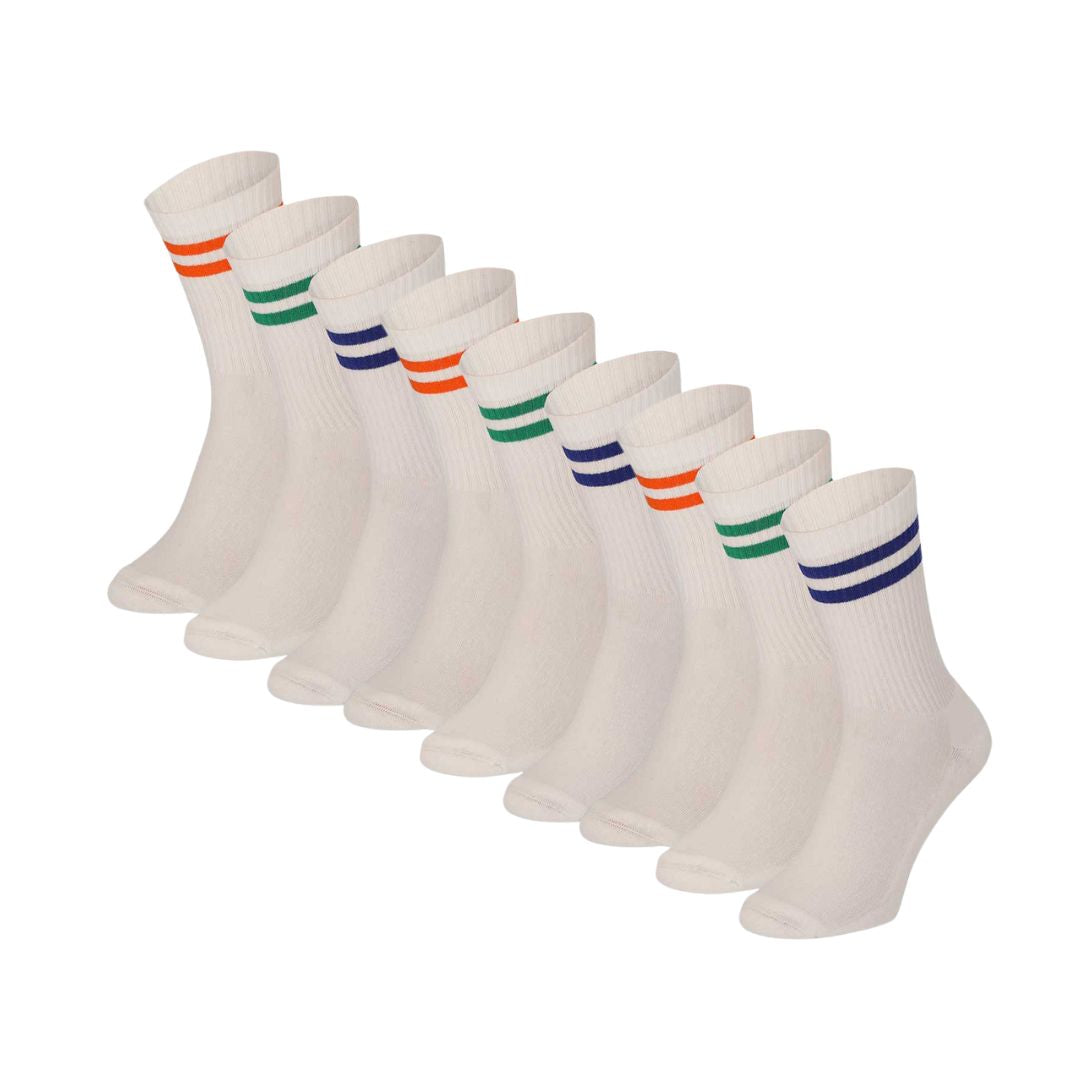 Sportsokken Fashion - 9-Pack