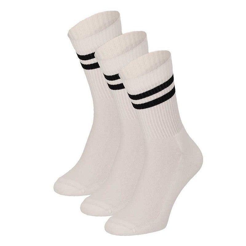 Sports socks kids - Multi White - 3-Pak (copy)