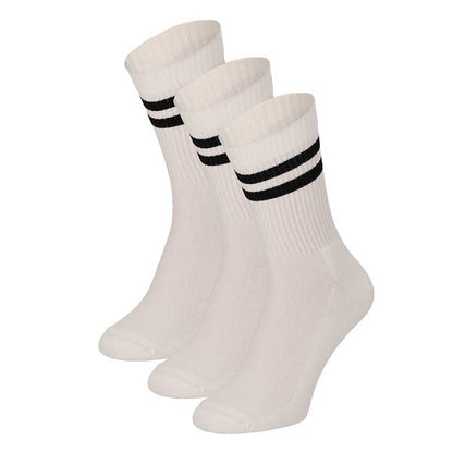 Sports socks kids - Multi White - 3-Pak (copy)