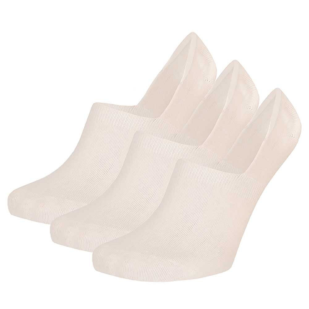 Füßlinge Unisex - No Show - Weiß -3-Pack