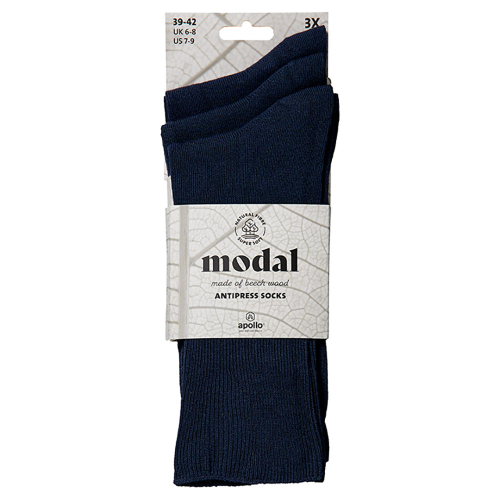 Modal-Antipress-Socken - 3er-Pack