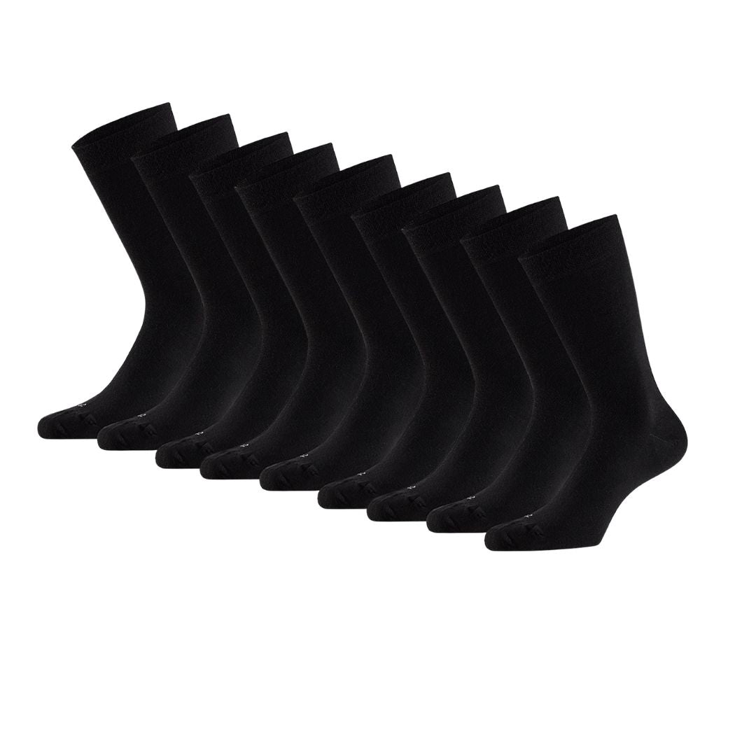 Modal-Socken in Grundfarben – 3er-Pack