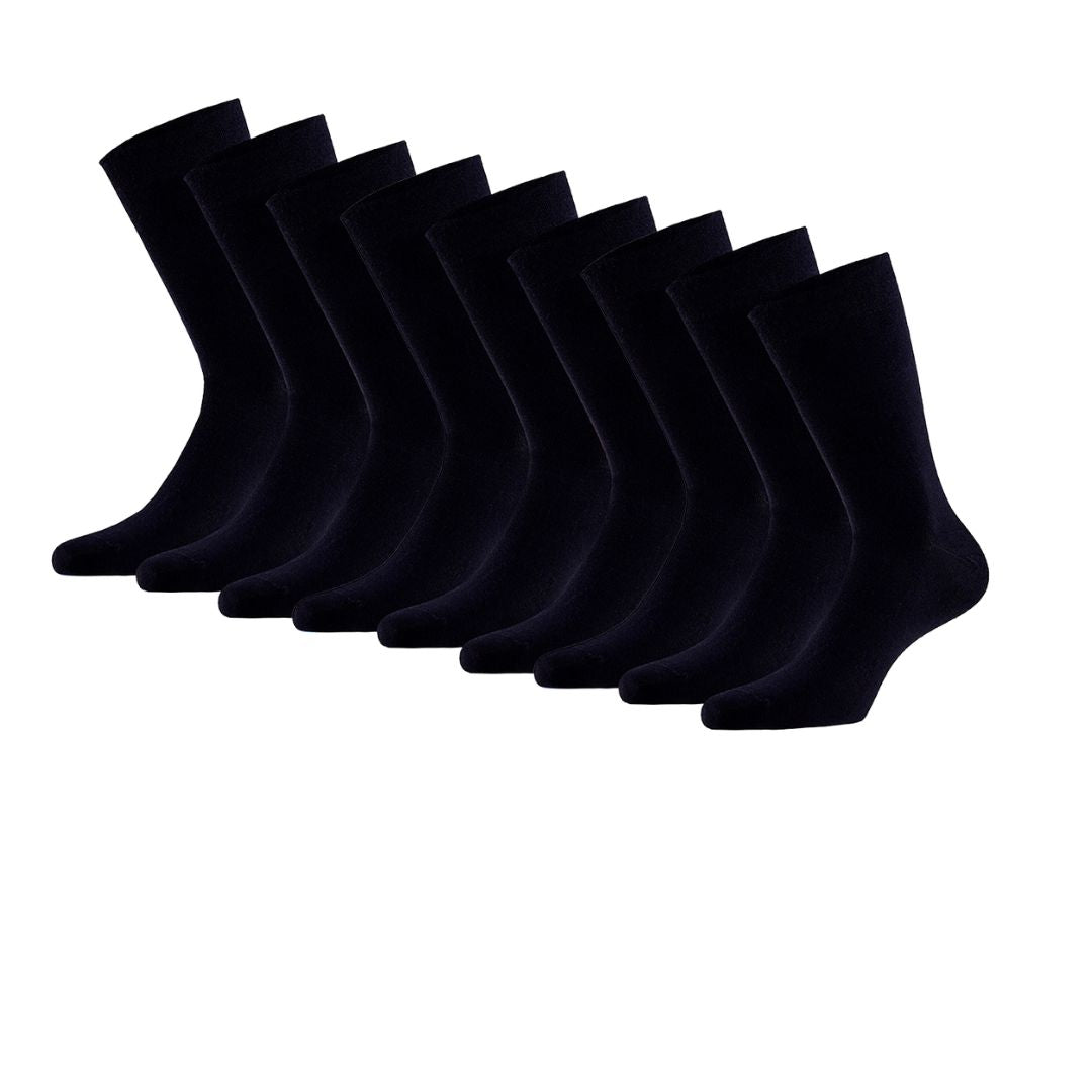 Modal-Socken in Grundfarben – 3er-Pack