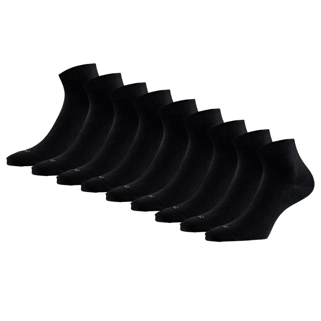 Modale (Viertel-)Söckchen – 3er-Pack