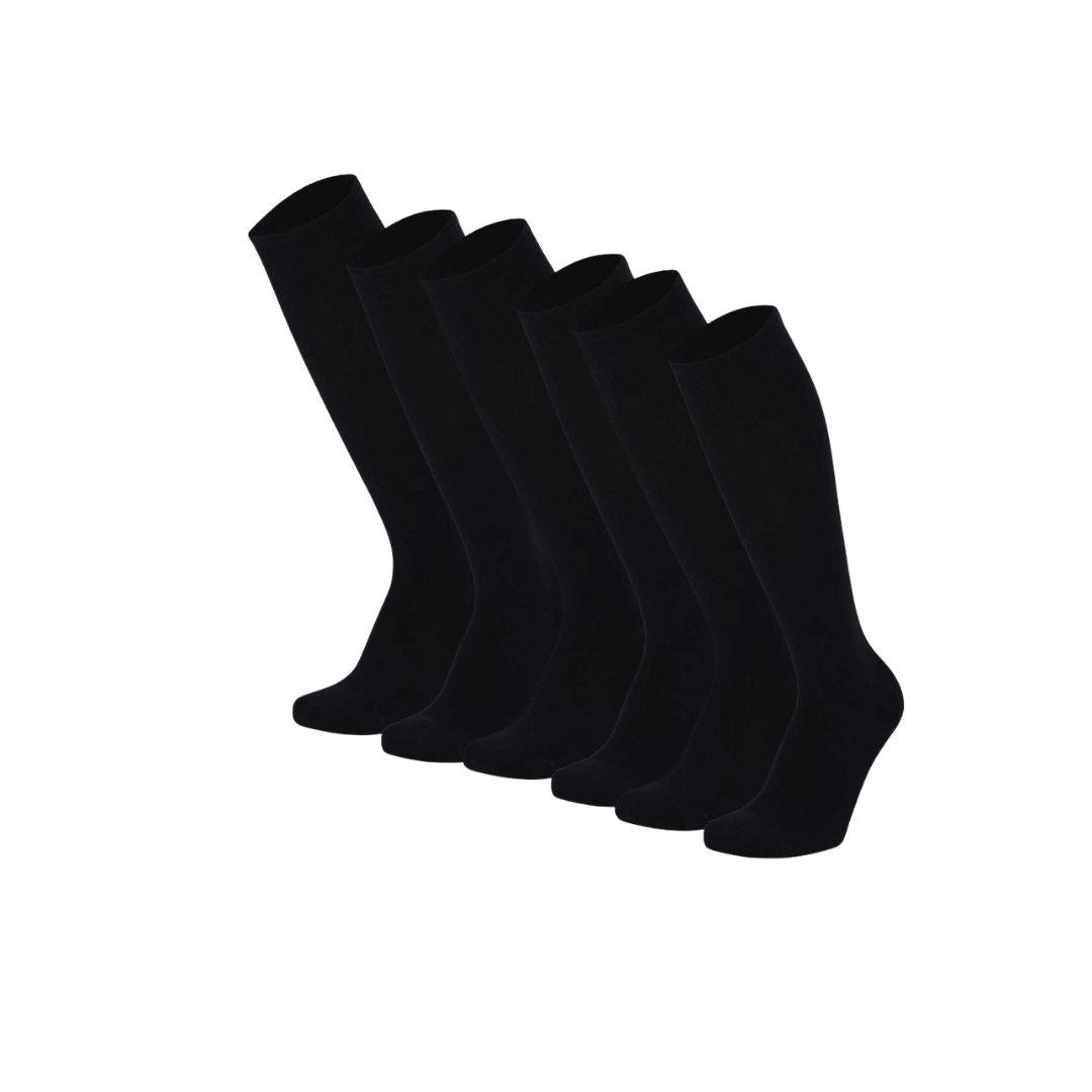 Kompressionssocken Modal – Flugzeugsocken – 2er-Pack