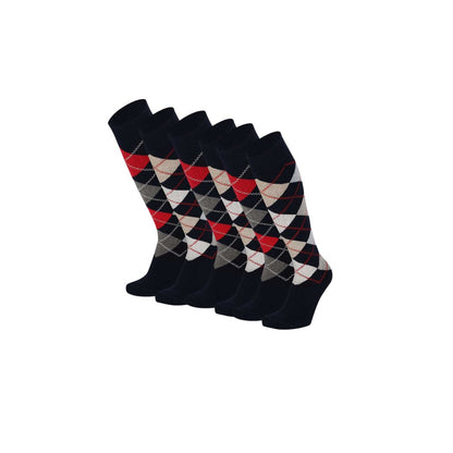 Mode-Kniestrümpfe aus Modal – Unisex – 6er-Pack