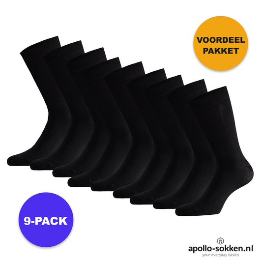 Bamboo socks basic - 9-Pack
