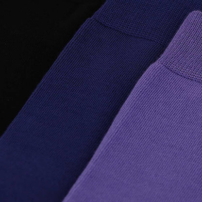 Bamboe sokken  - Kleurvol - Unisex - 3-Pack - Multi Paars