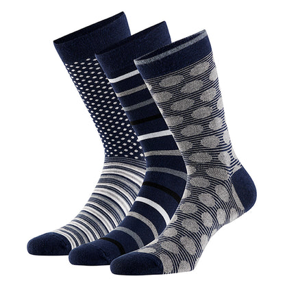 Chaussettes de mode en bambou avec impression (paquet de 6)