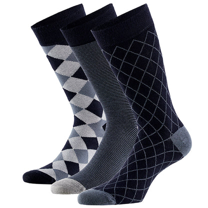 Chaussettes de mode en bambou avec impression (paquet de 6)