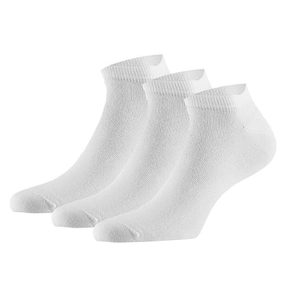 Bambus-Sneakersocken Basic – Schwarz – 3er-Pack