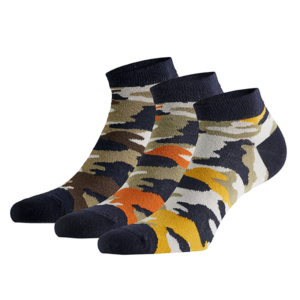 Bambus-Trainersocken mit Motiv (6er-Pack)