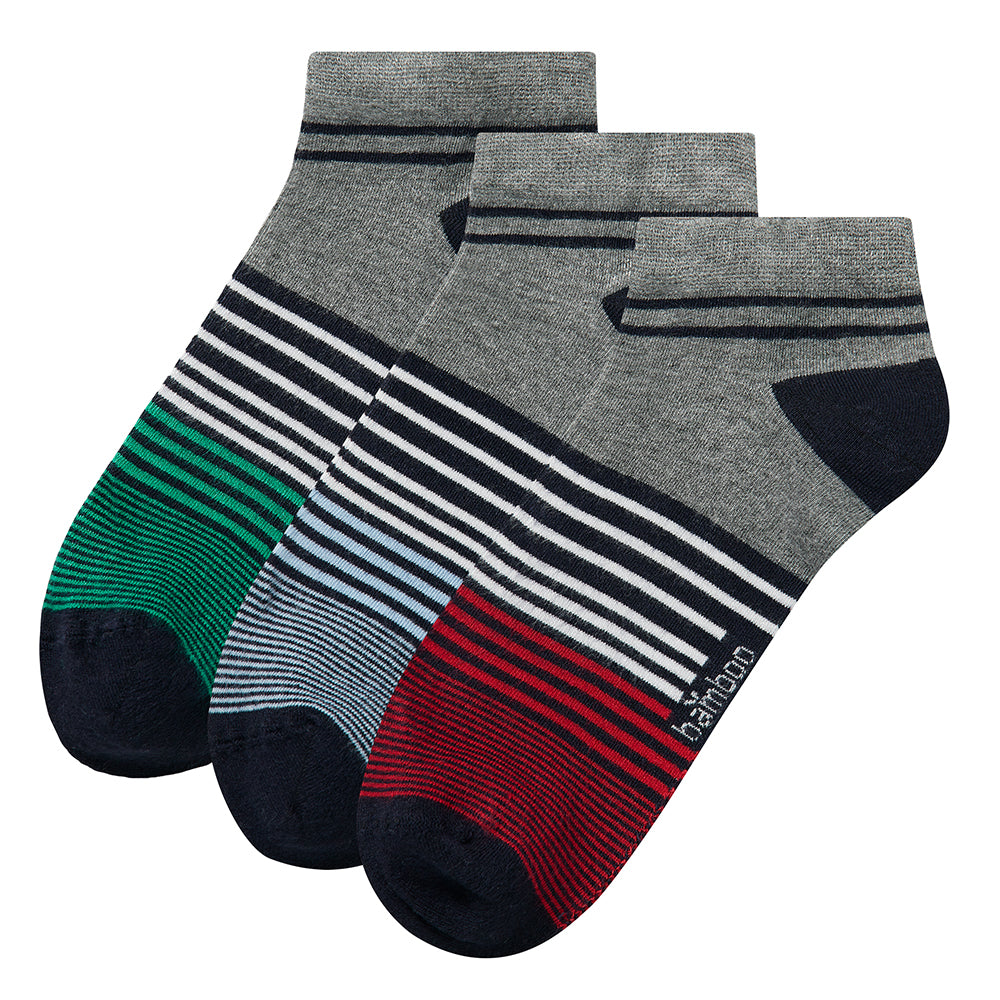 Bambus-Trainersocken mit Motiv (6er-Pack)