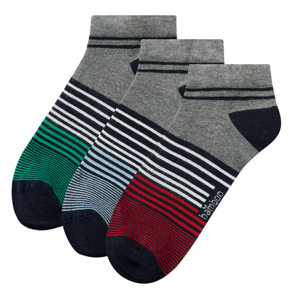 Bambus-Trainersocken mit Motiv (6er-Pack)