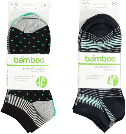 Bambus-Trainersocken Mode II (6er-Pack)