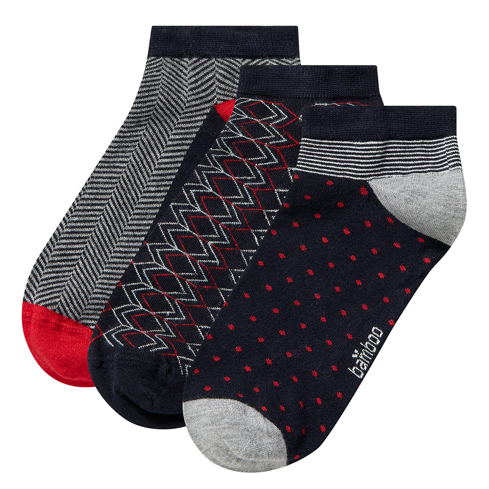 Bambus-Trainersocken Mode II (6er-Pack)