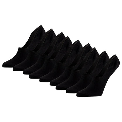 Bambusowe stopki basic - czarne - 3-pak