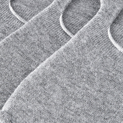 Bamboo Footies Basic – Schwarz – 3er-Pack