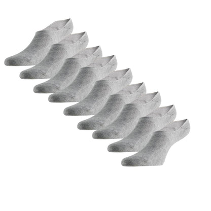 Bamboe footies met badstof zool - 9-Pak