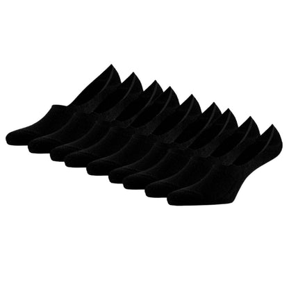 Bamboe footies met badstof zool - 9-Pak