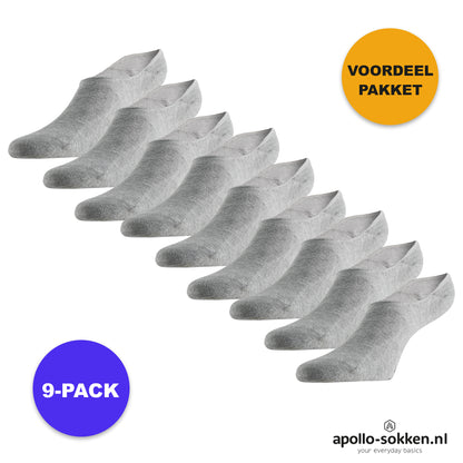 Bambus-Füßlinge mit Frotteesohle – Weiß – 3er-Pack