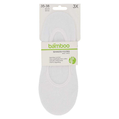 Bamboo Sneaker Footies – Haut – 3er-Pack