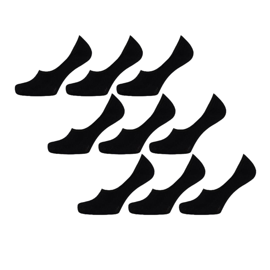 Bamboe Sneaker Footies - 9-Pak
