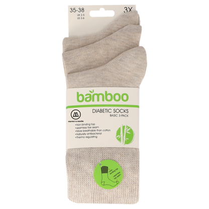 Morethansocks - Bamboo - Diabetes sokken