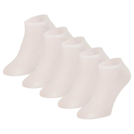 Chaussettes de sport pour hommes - Blanches - Lot de 5