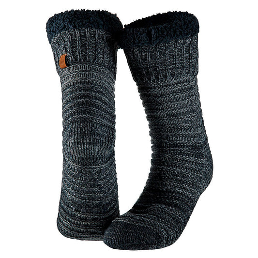 Huissok heren - Anti slip - Grijs
