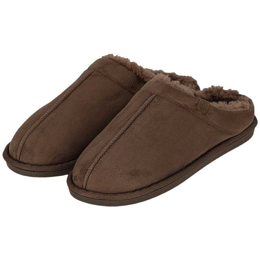 Lage pantoffels - Heren - Taupe