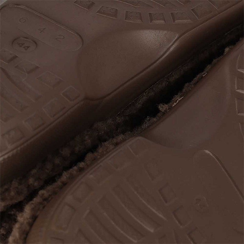 Klomp pantoffel heren - Taupe