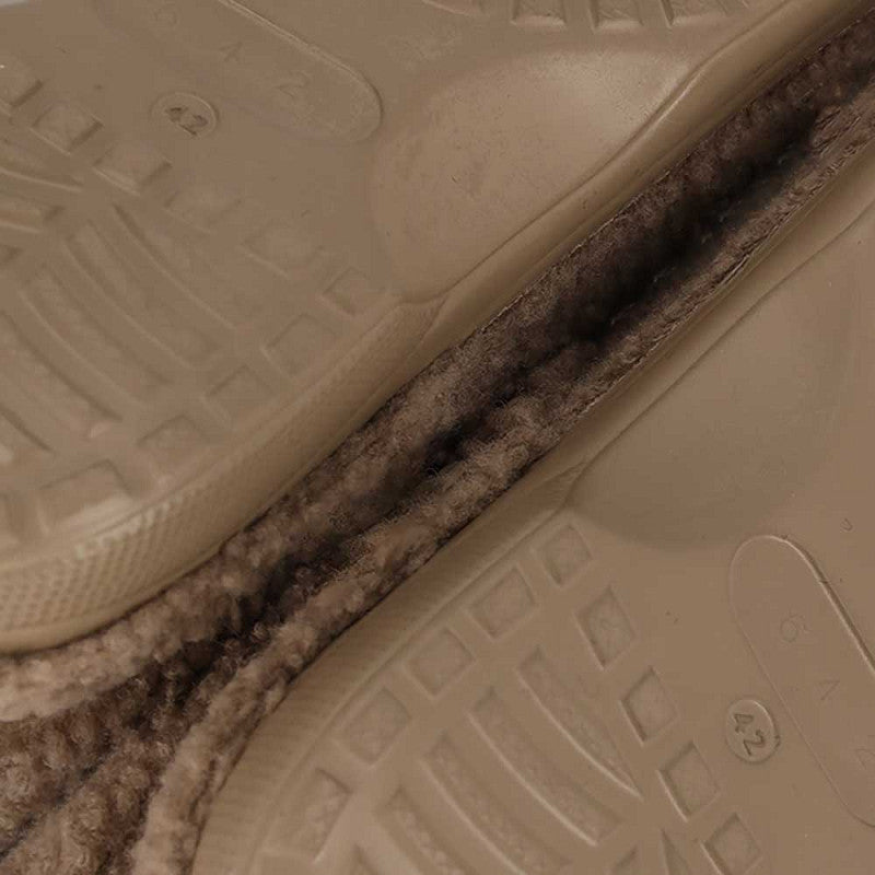 Klomp pantoffel heren - Beige