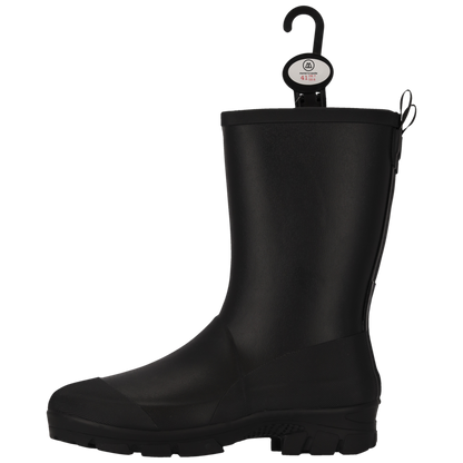 Morethansocks - Hoge regenlaarzen heren - Zwart