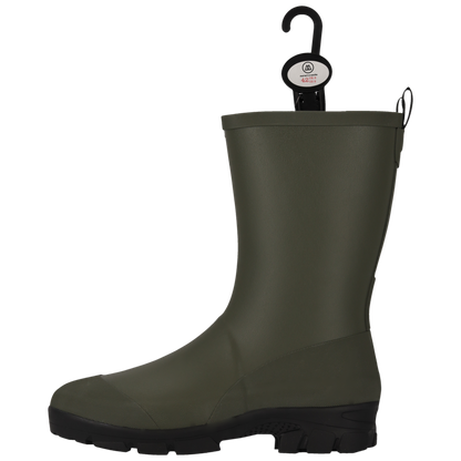 Morethansocks - Hoge regenlaarzen heren - Groen