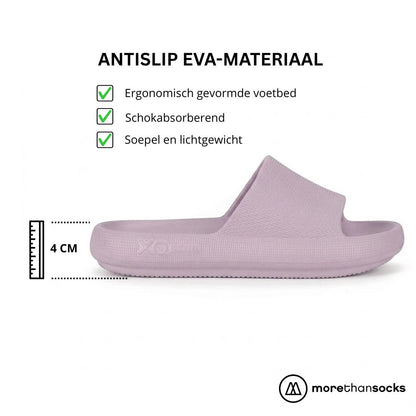 Bundle-Paket Damen und Kinder - 2-Paar - Flops - Flieder