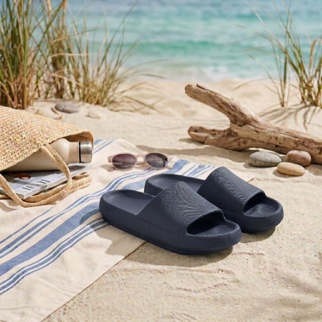 Pantoffeln Kinder - Flops - Marineblau
