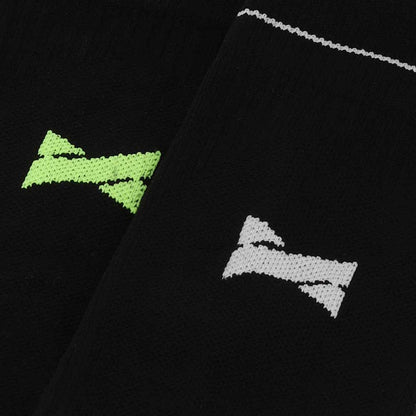Kompressions-Wadenmanschette – Unisex – 2er-Pack – Multi Schwarz