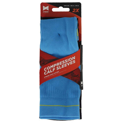 Kompressions-Wadenmanschette – Unisex – 2er-Pack – Multi Schwarz