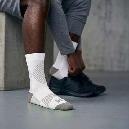 Chaussettes quart de compression sport - Paquet de 3 - Unisexe