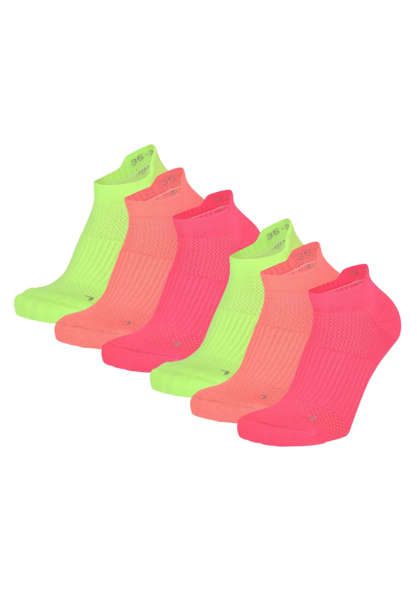 Skarpety do treningu fitness - opakowanie 6 sztuk