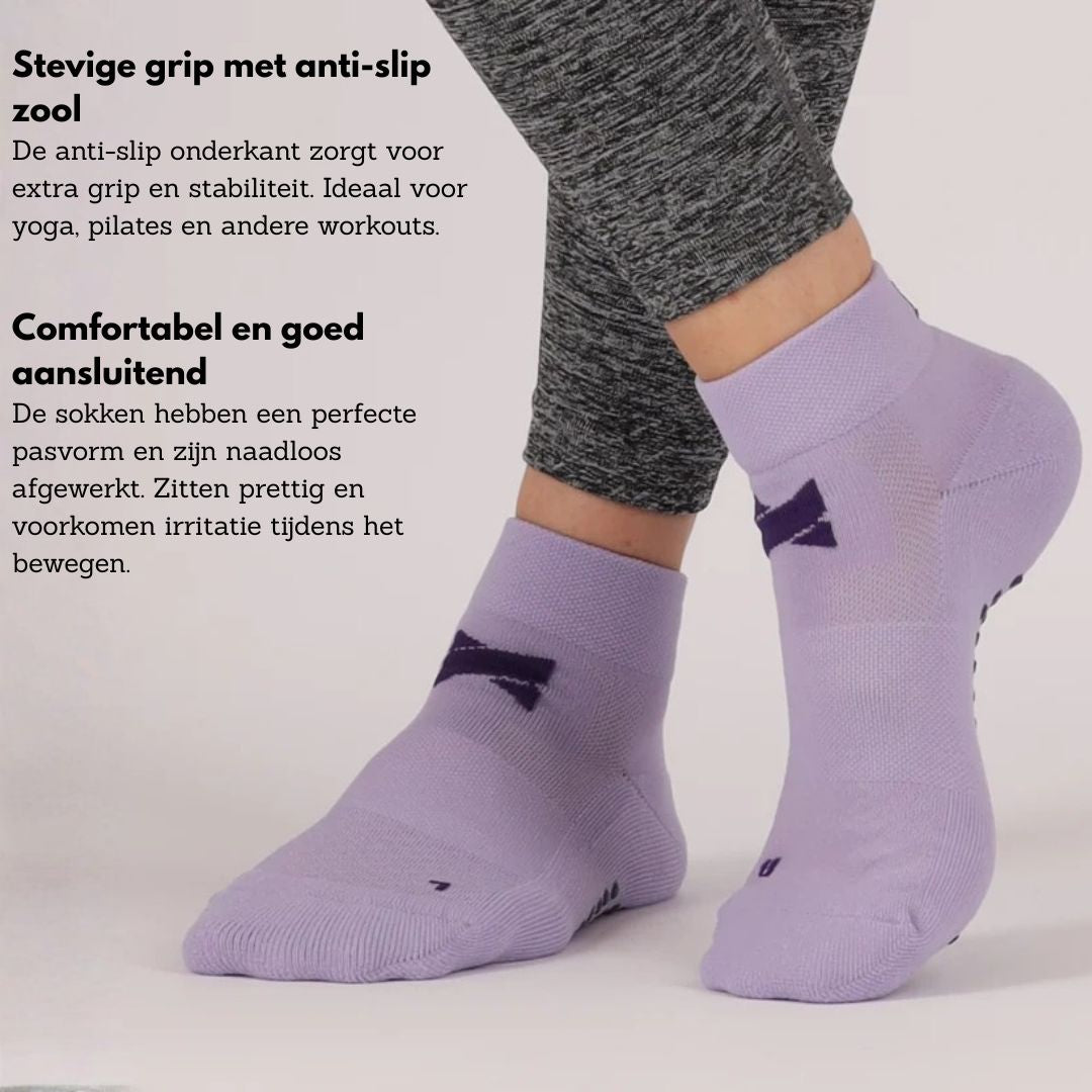 Unisex-Yoga-Socken – 6er-Pack